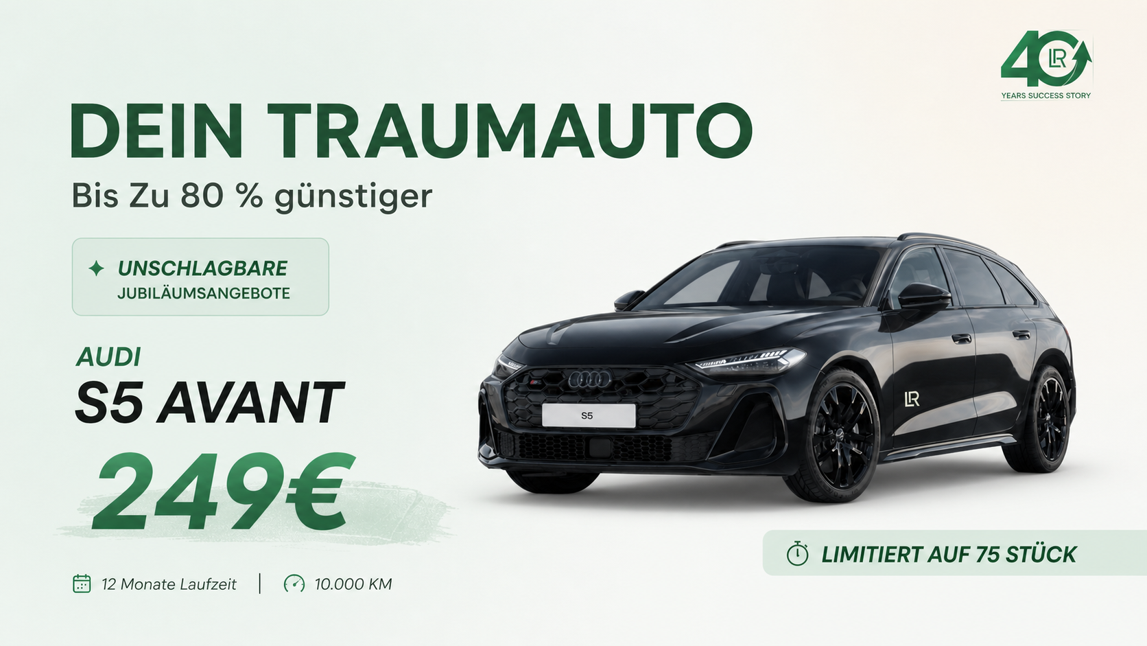 Audi S5 Avant aus dem LR Autokonzept