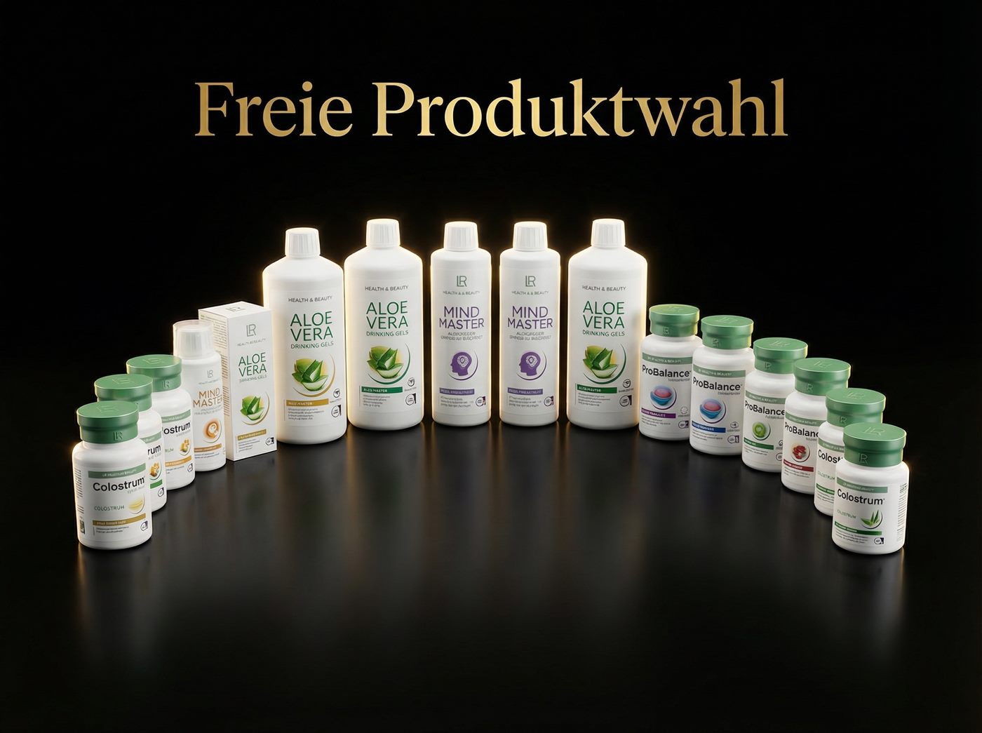 Freie Produktwahl mit LR Produkten