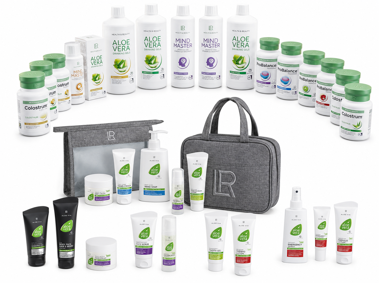 Freie Produktwahl mit LR Aloe Vera und Health Produkten